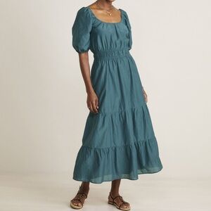 Vineyard Vines Smocked-Waist Maxi Dress - S